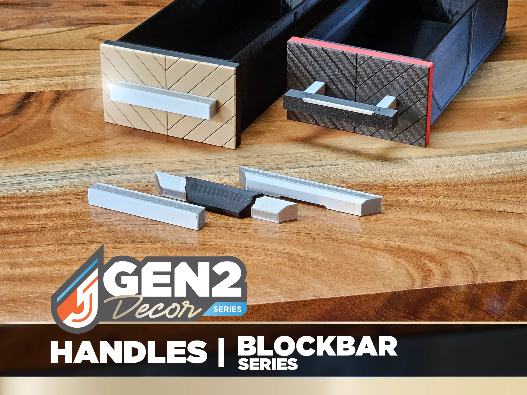 Tay cầm trang trí GEN2 - Dòng BlockBar