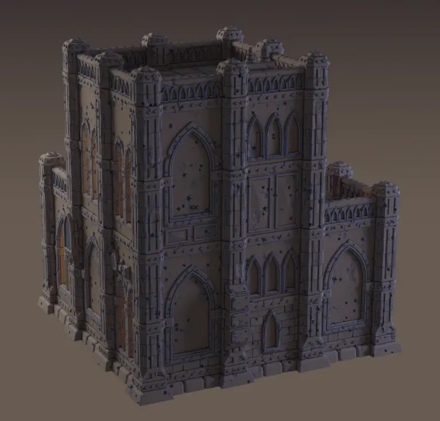 Mẫu miễn phí công trình Domina Ferrum cho trò chơi chiến tranh