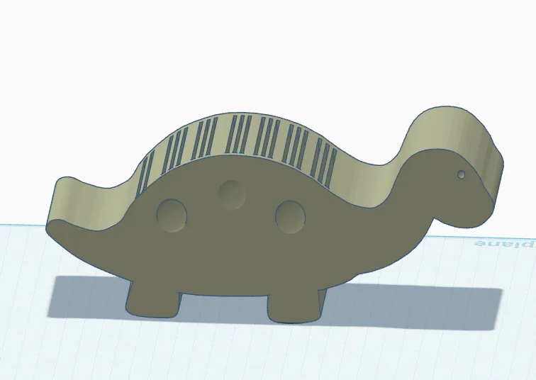 Giá đỡ thẻ Yoto hình Stegosaurus