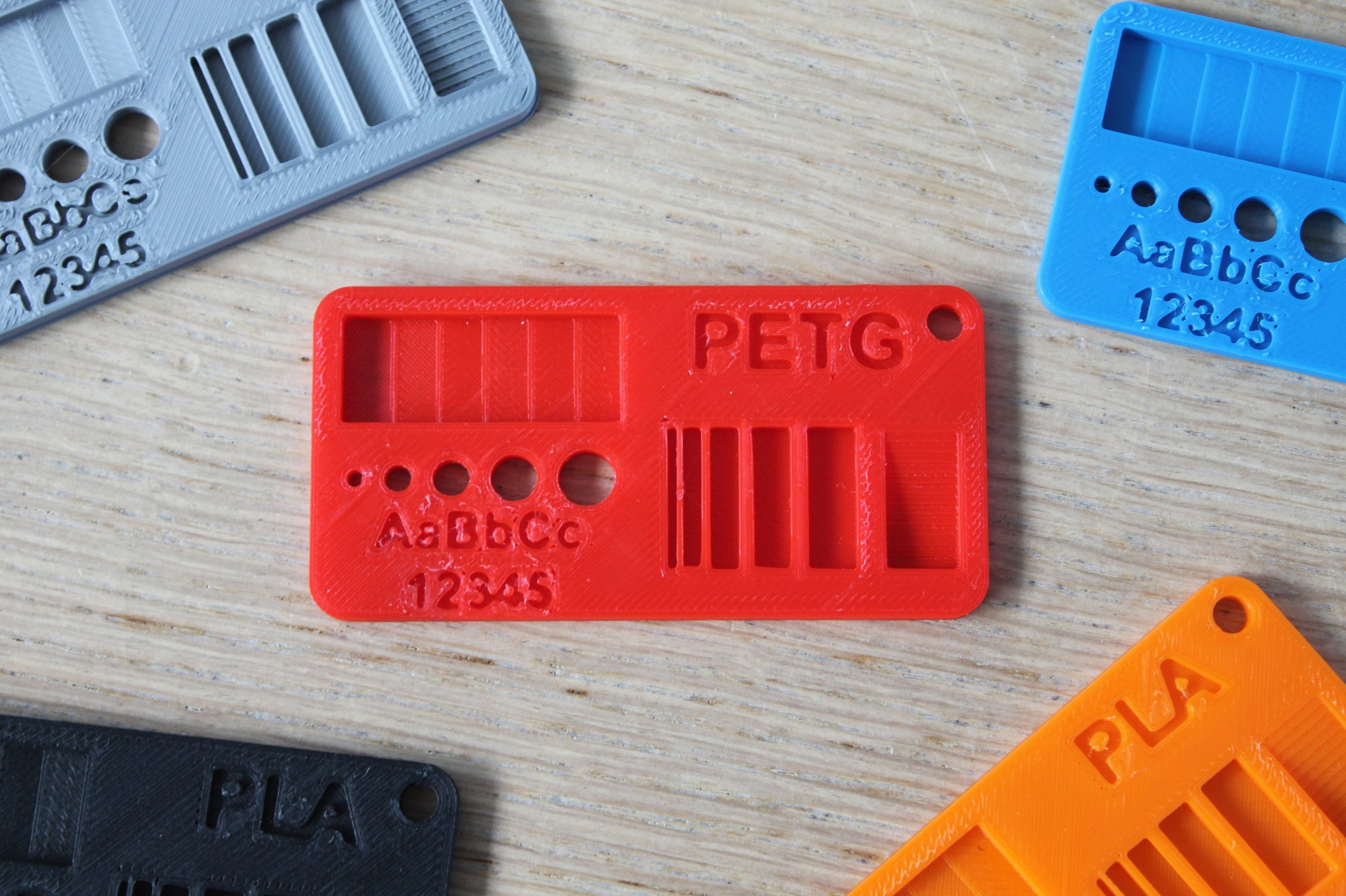 Mẫu chỉ thị filament với hộp lưu trữ