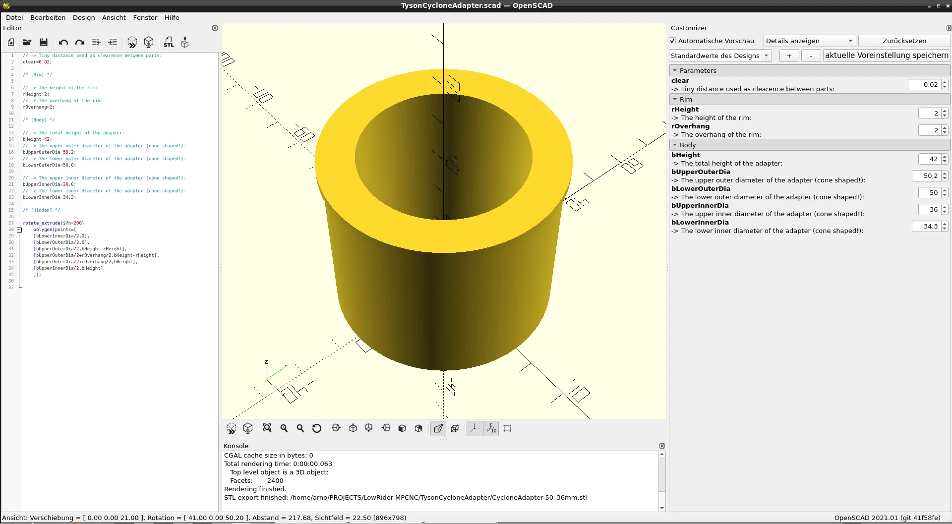 Bộ chuyển đổi ống cho máy hút bụi Dyson và Cyclone