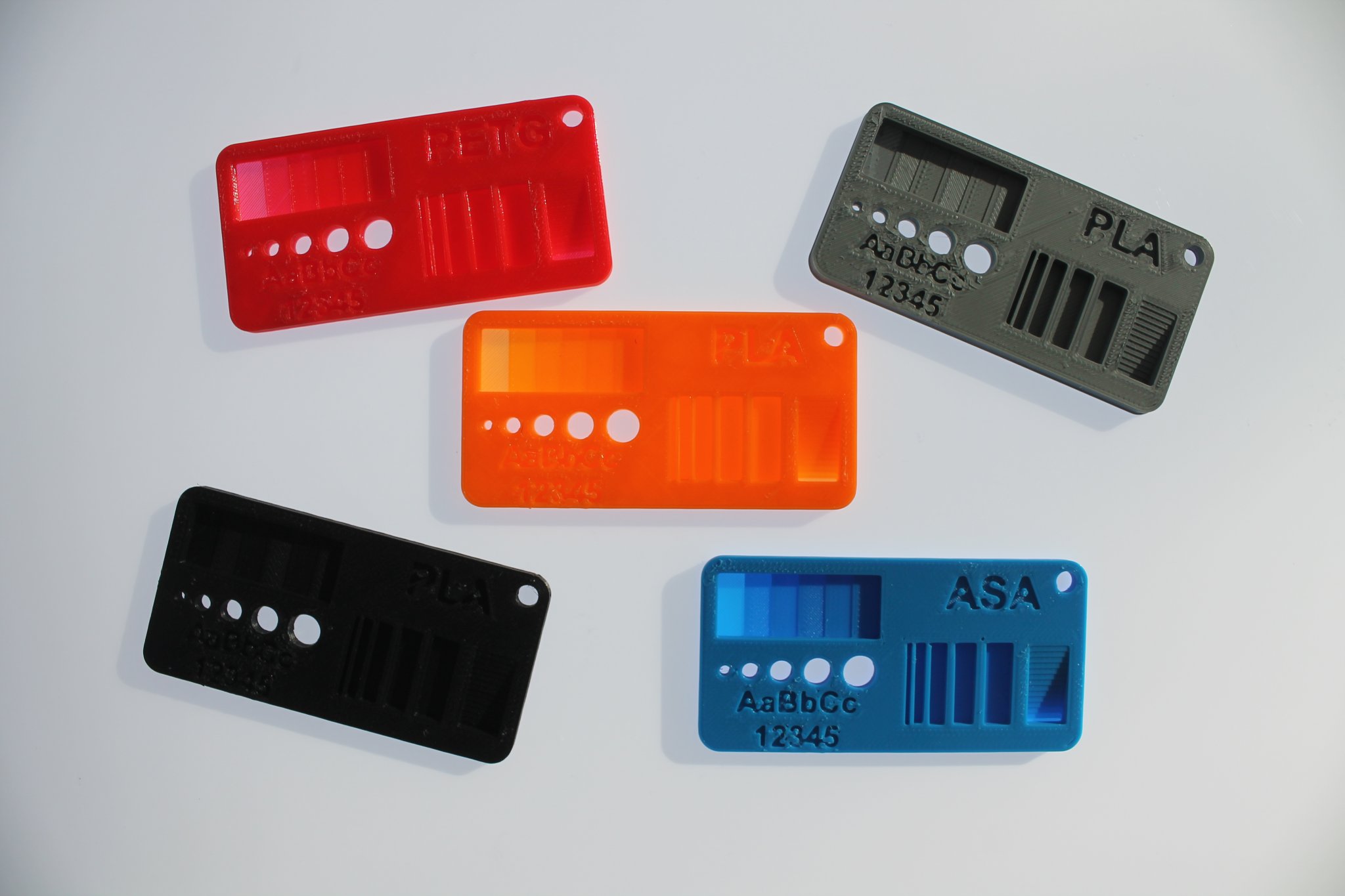 Mẫu chỉ thị filament với hộp lưu trữ