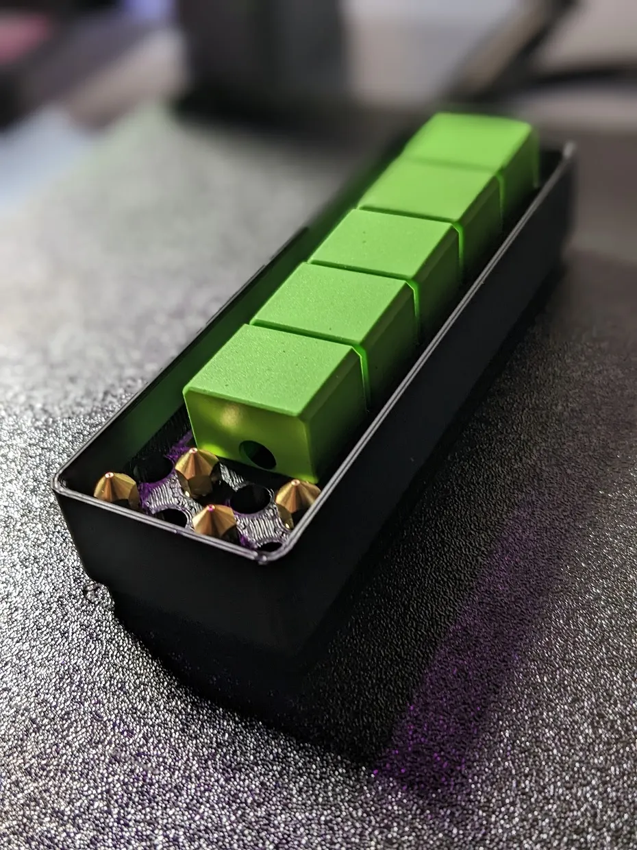 Hộp đựng silicone và vòi cho AnkerMake Gridfinity 3x1