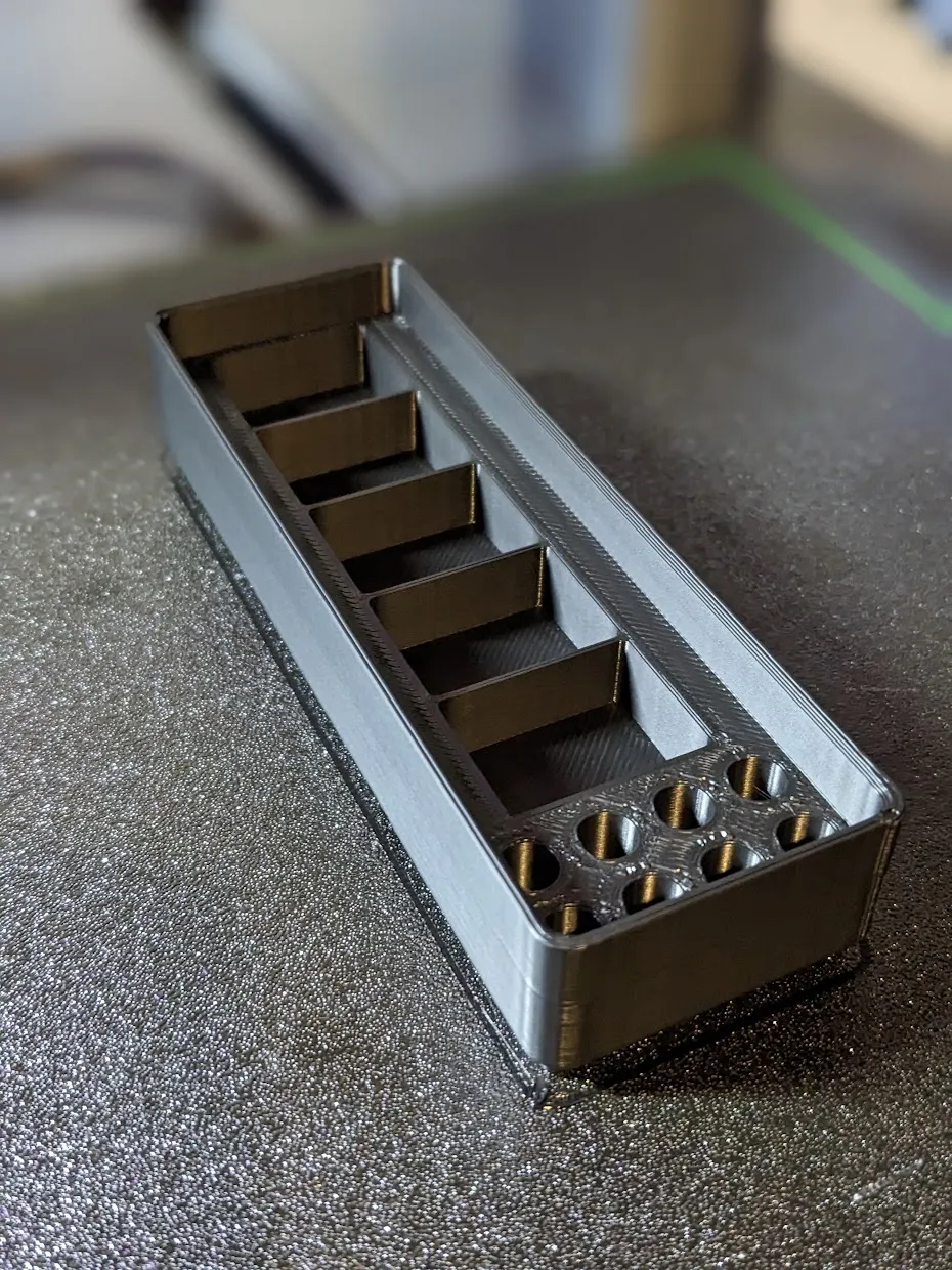 Hộp đựng silicone và vòi cho AnkerMake Gridfinity 3x1