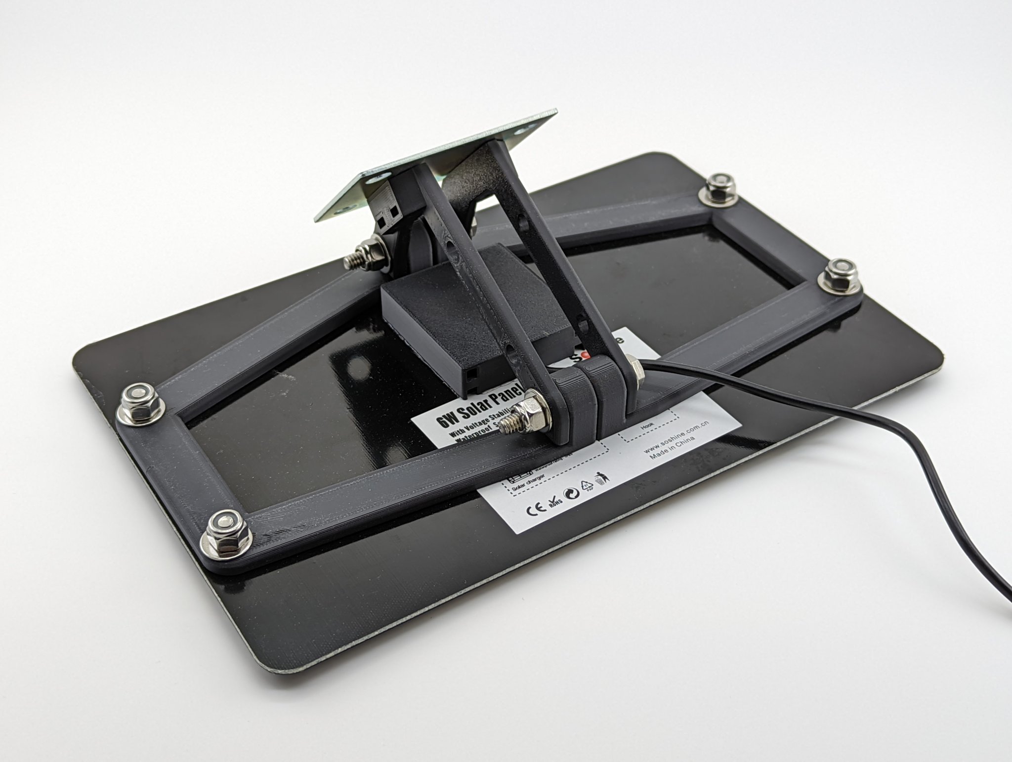 Giá đỡ gắn cho tấm pin năng lượng mặt trời Soshine 6W 5V