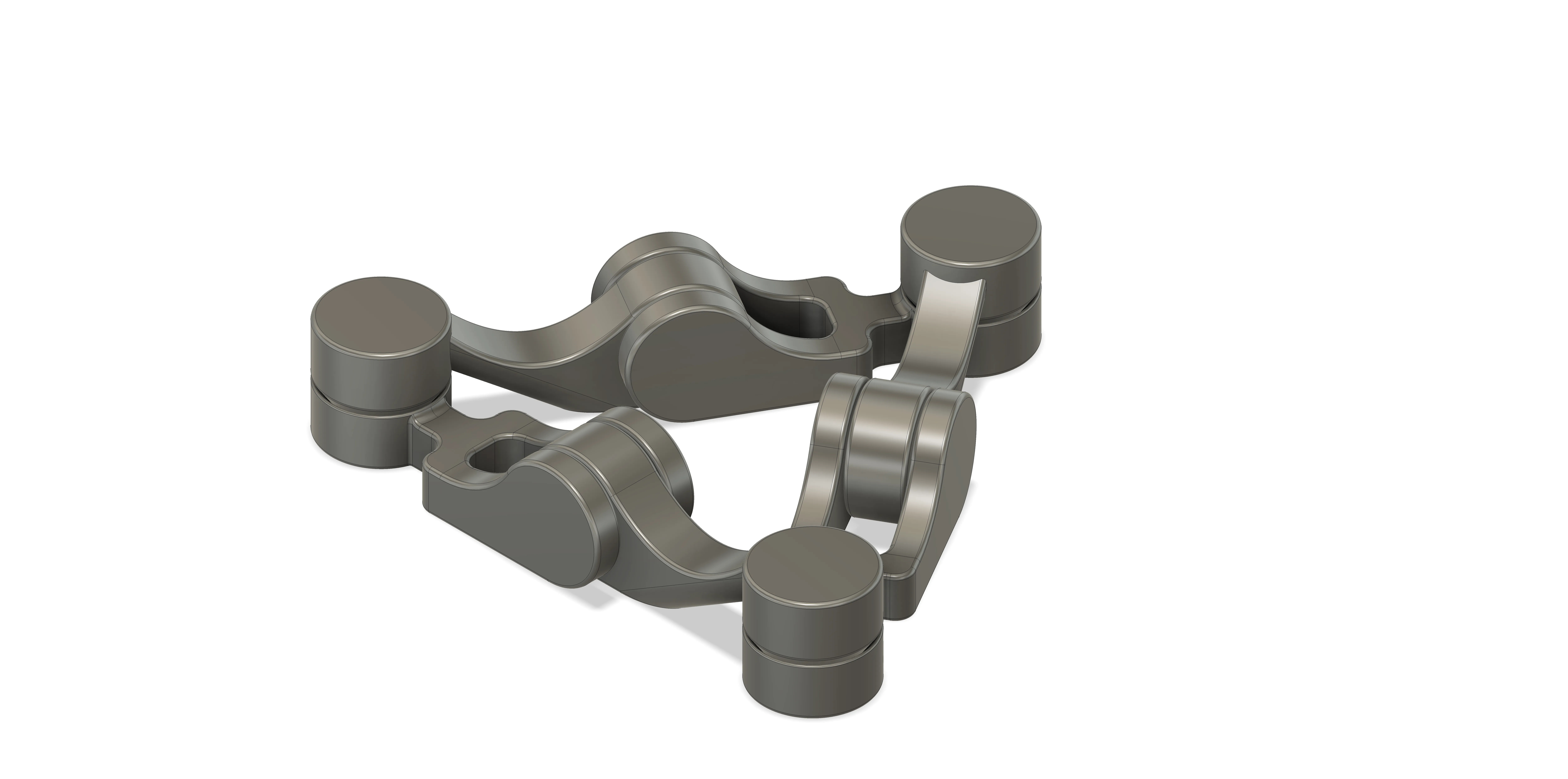 Mô hình kaleidocycle fidget mạnh mẽ và bền bỉ