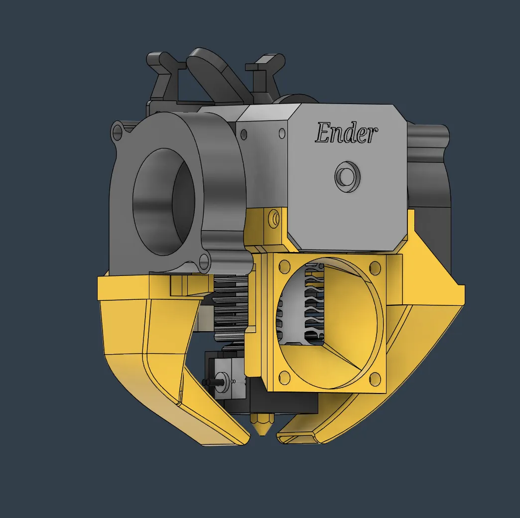 Nâng cấp quạt 40mm và 5015 cho Ender 3 v3 se với tùy chọn hotend KE