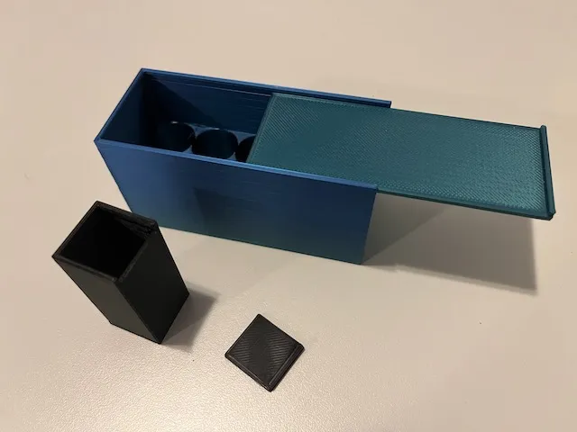 Hộp lưu trữ ống nghiệm tùy chỉnh đơn giản và gọn nhẹ