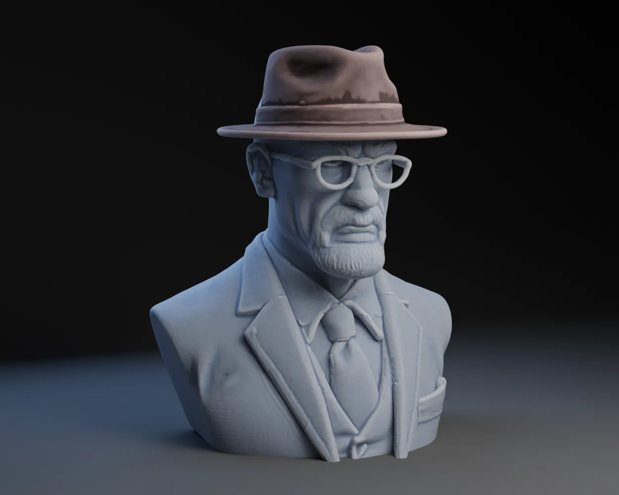 Mũ Heisenberg và Walter White trong phong cách nghệ thuật
