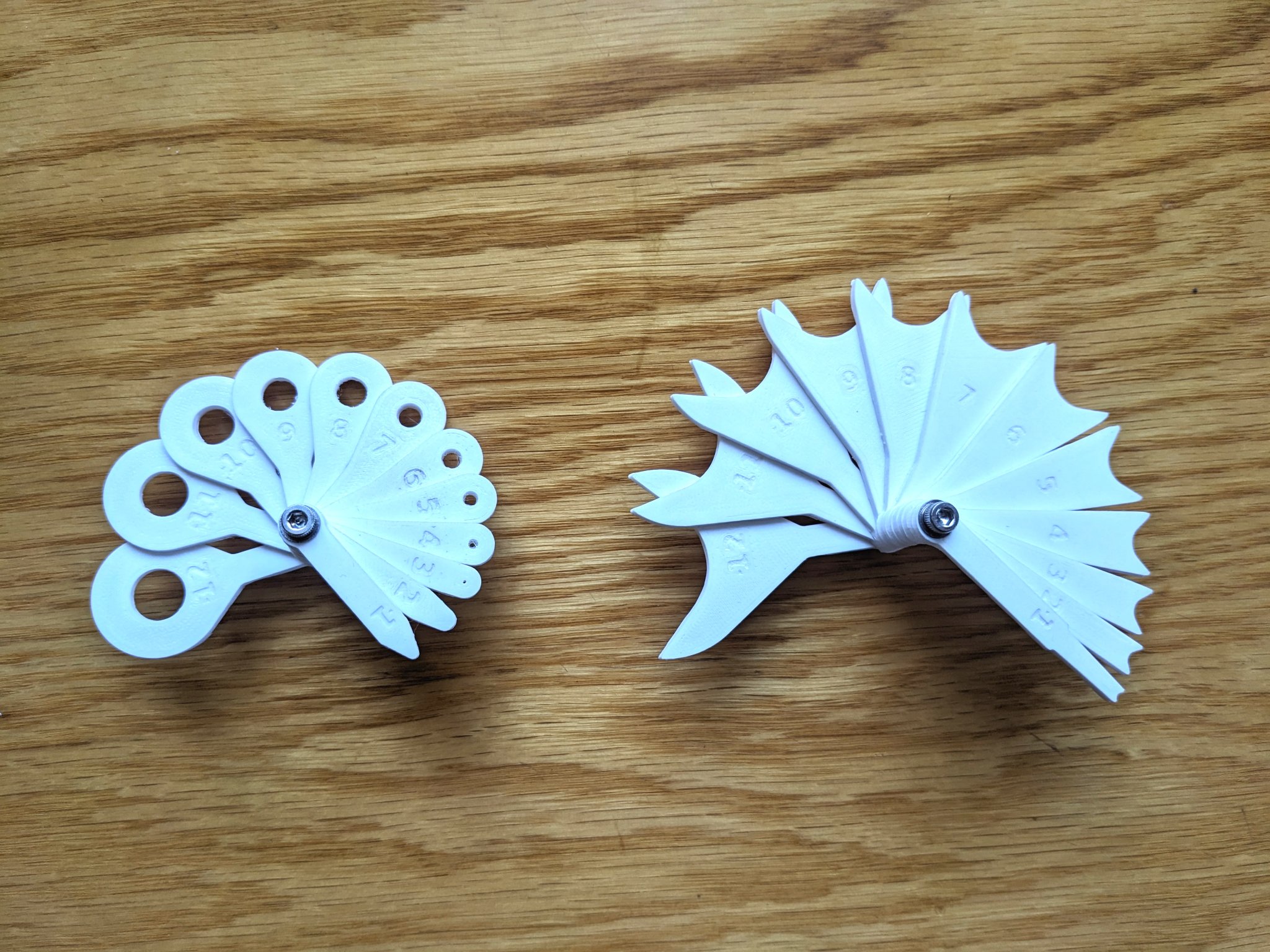 Thước đo bán kính cho các bộ phận cong