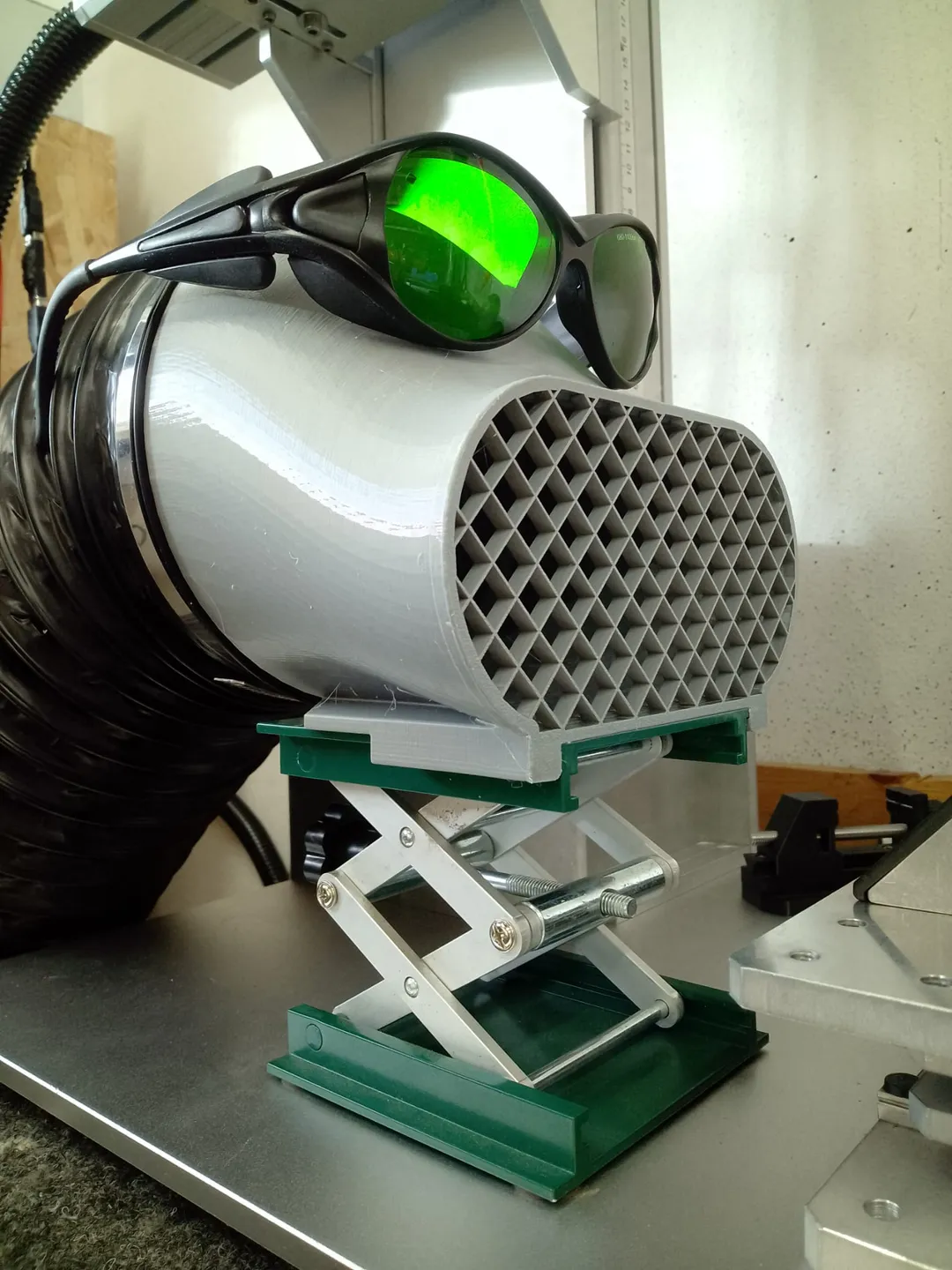 Ống dẫn khí vào cho bàn laser sợi quang đường kính 150mm