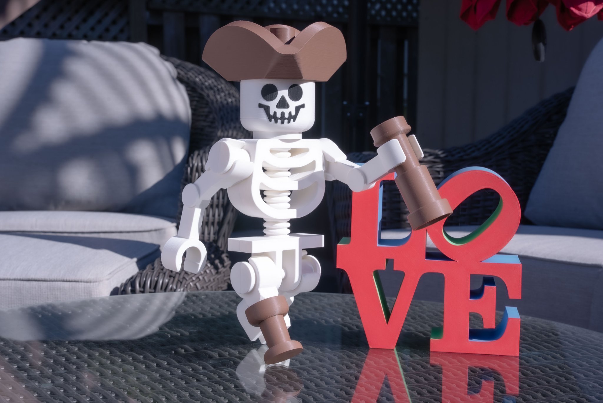 Nhân vật cướp biển xương khô khổng lồ 16 inch