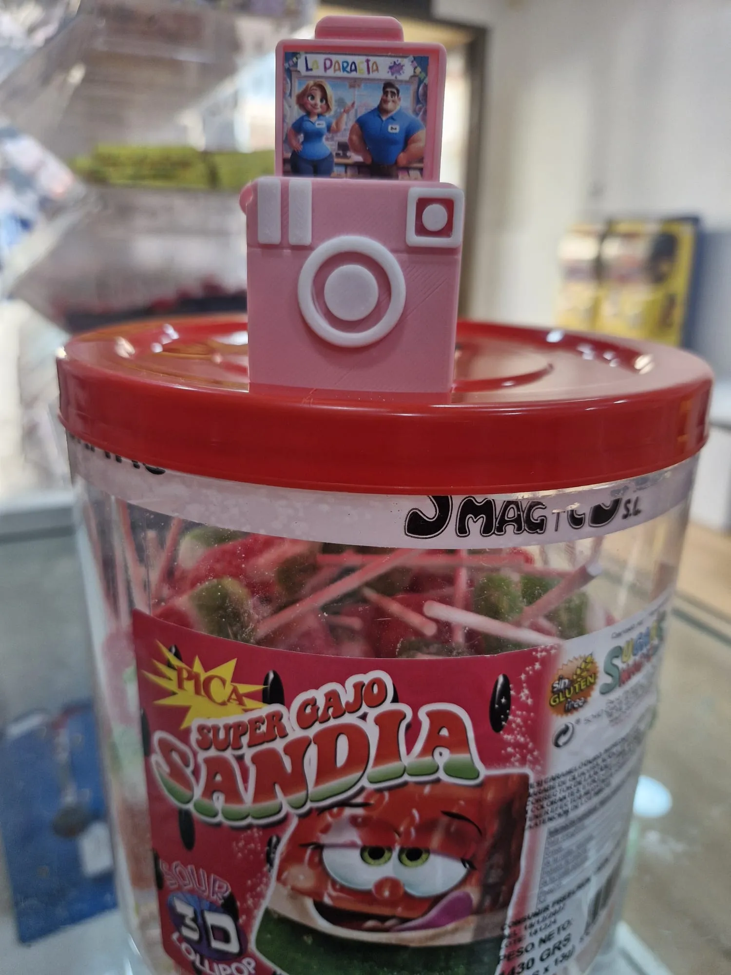 Móc khóa máy ảnh chụp hình độc đáo