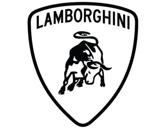 Biểu tượng Lamborghini 3D với thiết kế độc đáo