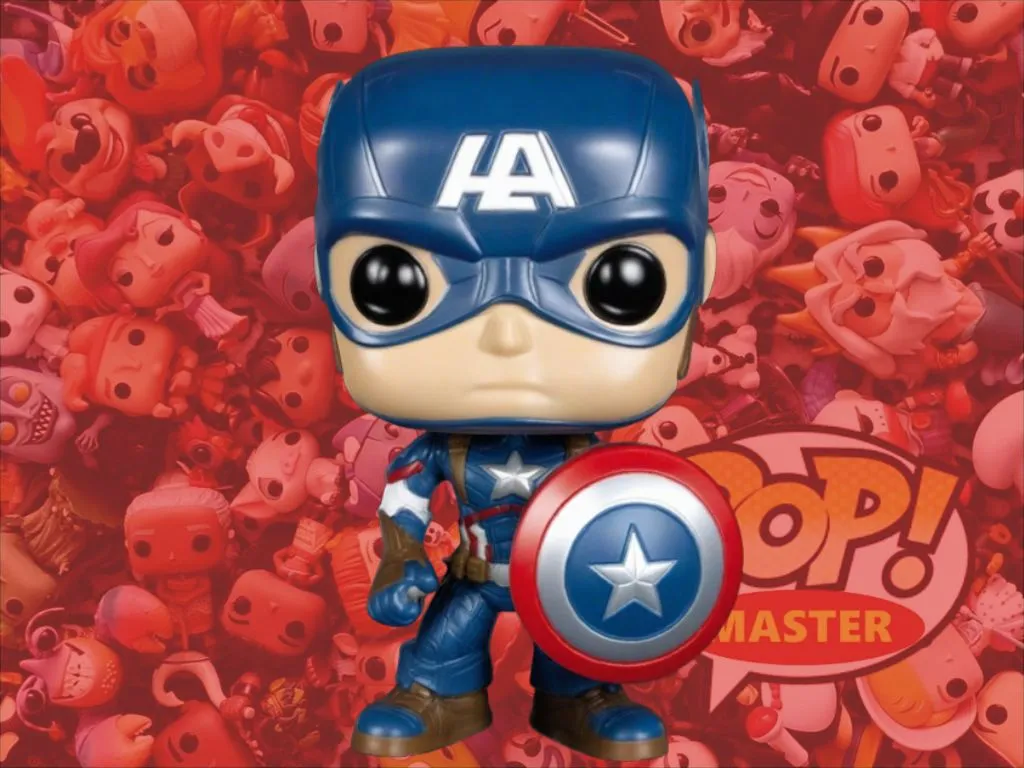 Mô hình Funko Pop Captain America độc đáo