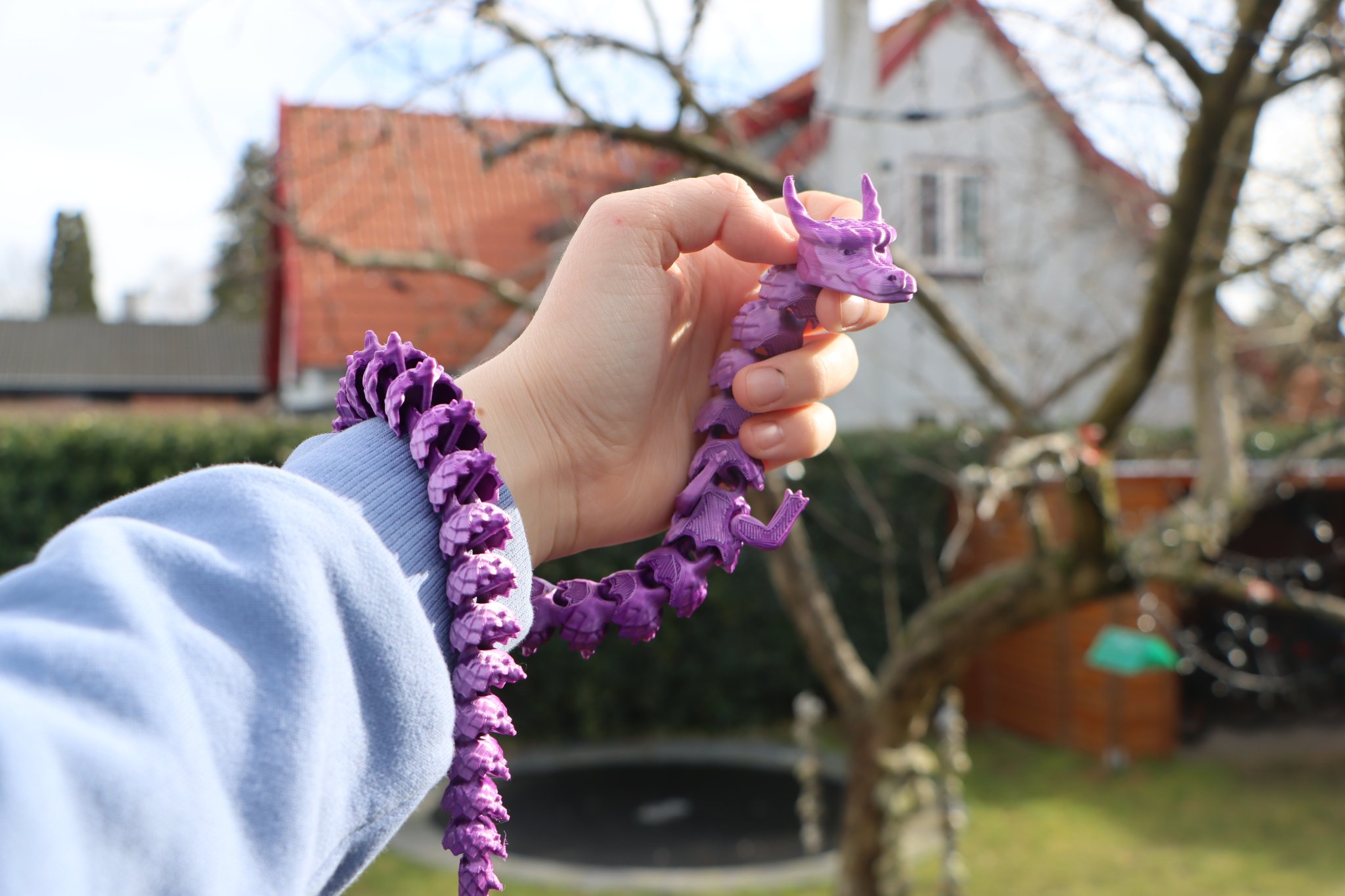 Rồng nghệ thuật có khớp linh hoạt từ FormFutura