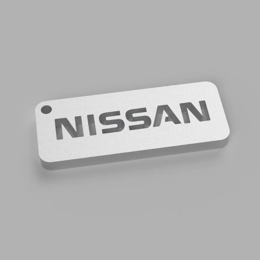 Móc khóa Nissan thiết kế tối giản cho người yêu xe hơi