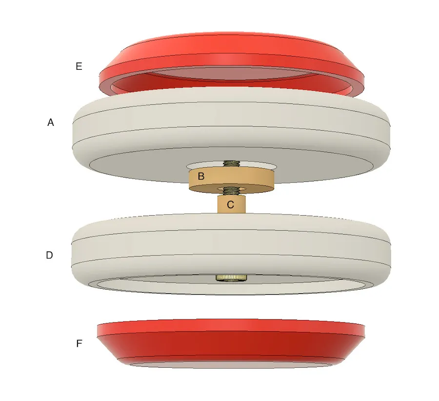 Mô hình yoyo Coca-Cola cổ điển thập niên 90 hoàn chỉnh