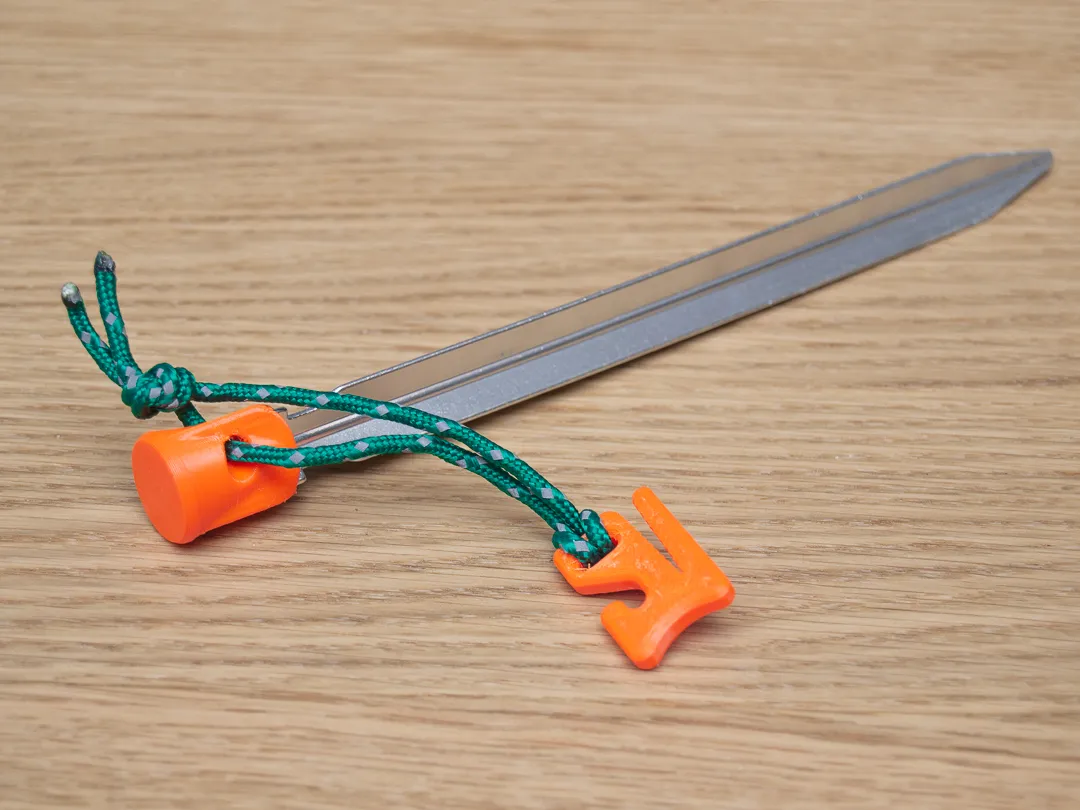 Nắp chốt cắm lều tri-lobe Beefy