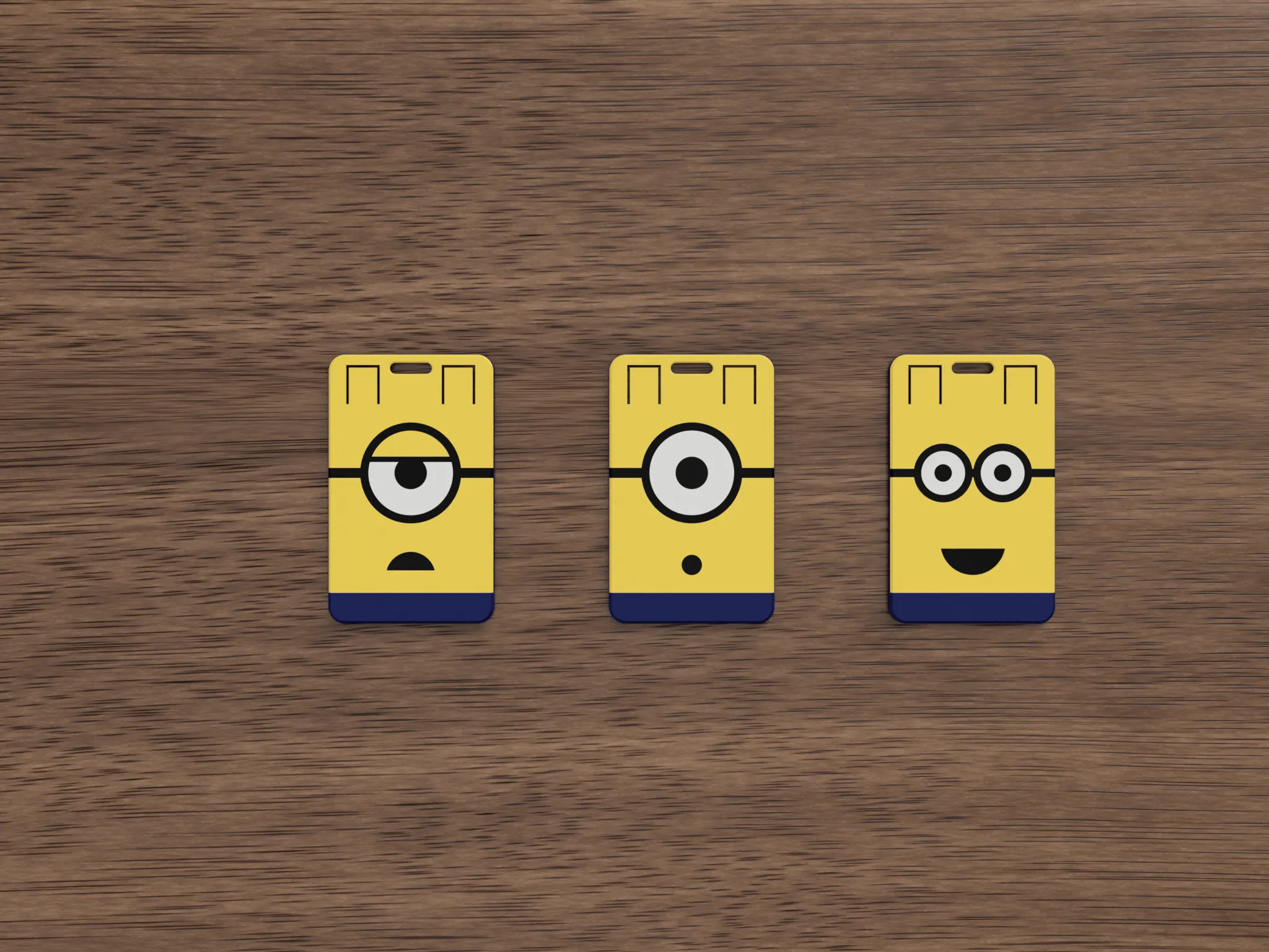 Giá đỡ thẻ ID Minions cho kích thước tiêu chuẩn