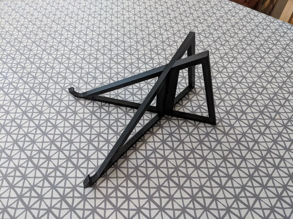 Giá đỡ laptop hình bướm gấp phẳng hai mảnh