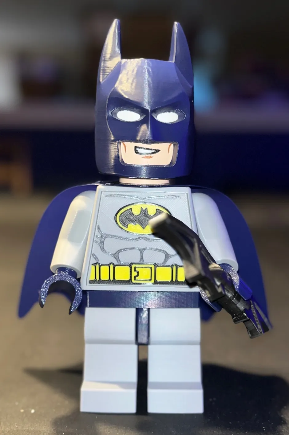 Nhân vật Batman và Robin kích thước khổng lồ từ Batcave