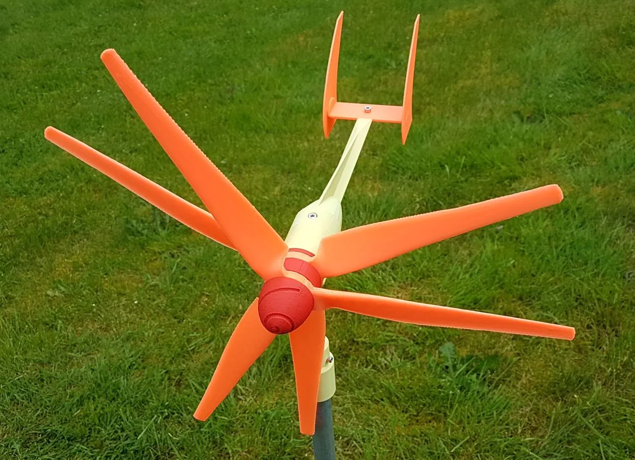 Tua-bin gió đôi MK3 với cánh quạt đối kháng