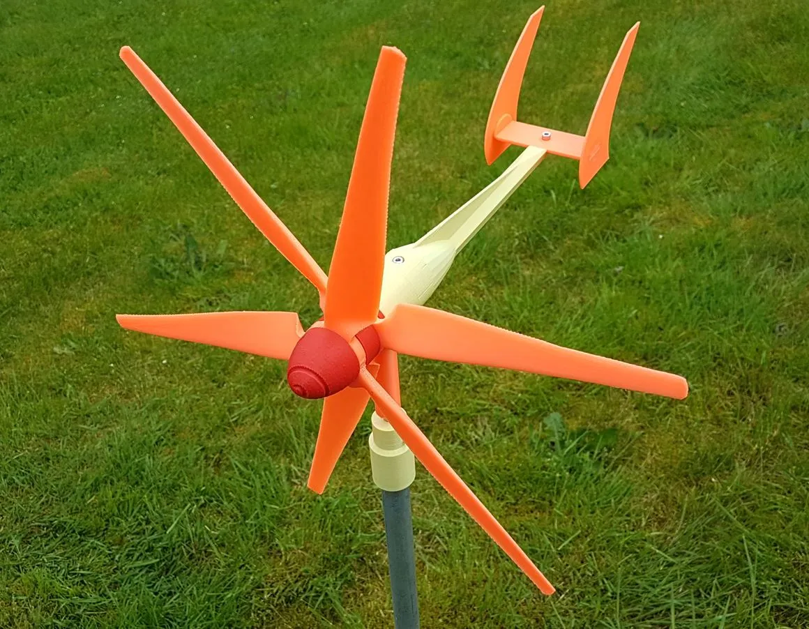 Tua-bin gió đôi MK3 với cánh quạt đối kháng