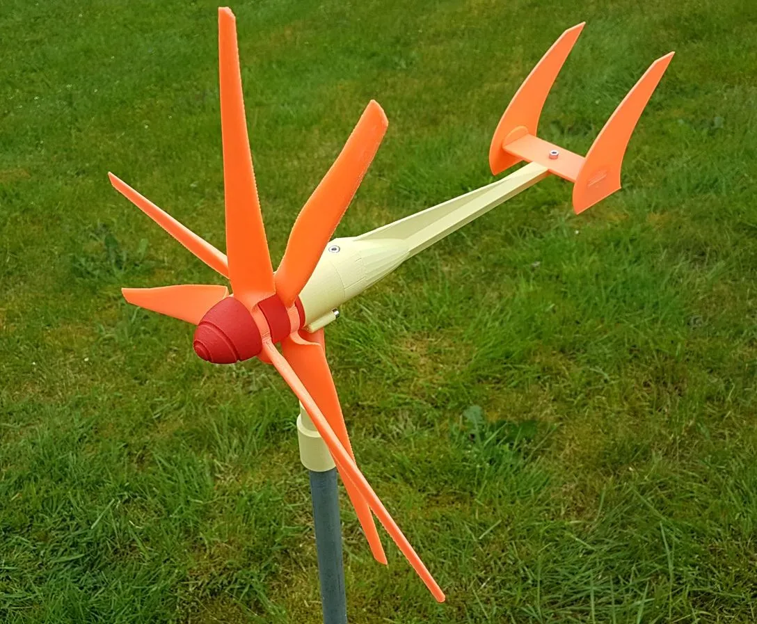 Tua-bin gió đôi MK3 với cánh quạt đối kháng