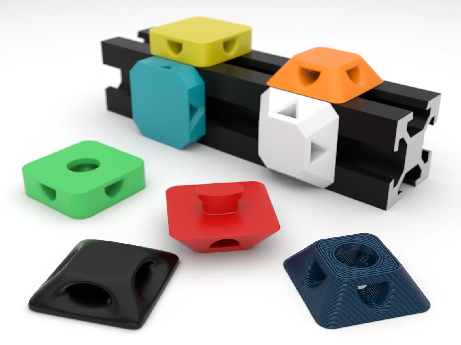 Giá đỡ dây cáp Zip / Cable Tie Mount v2