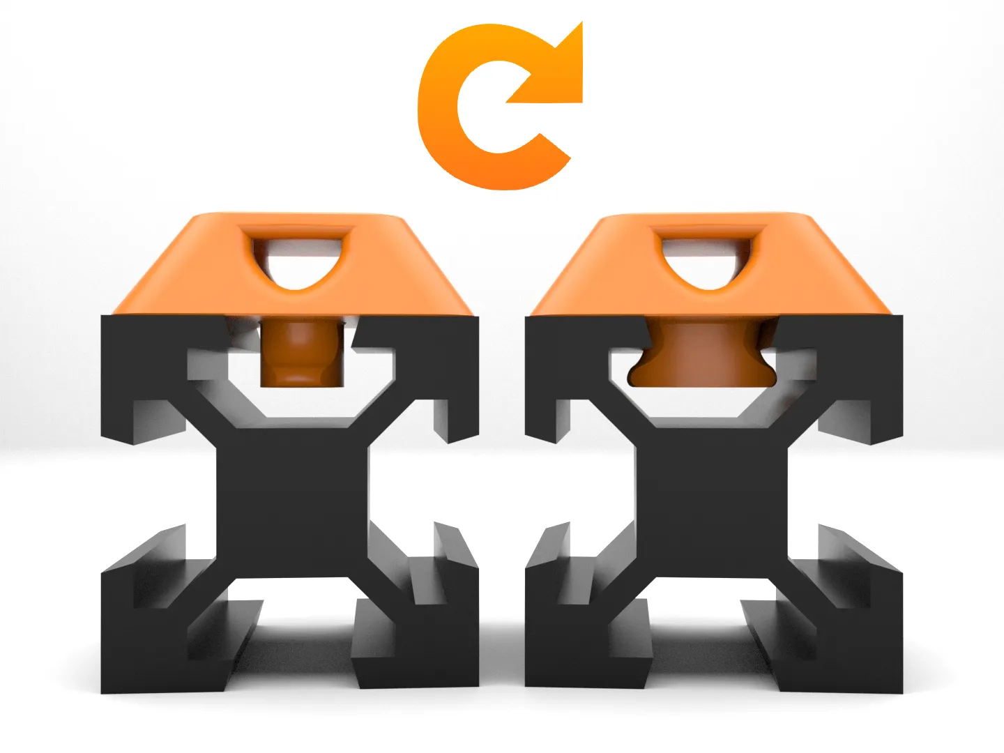 Giá đỡ dây cáp Zip / Cable Tie Mount v2