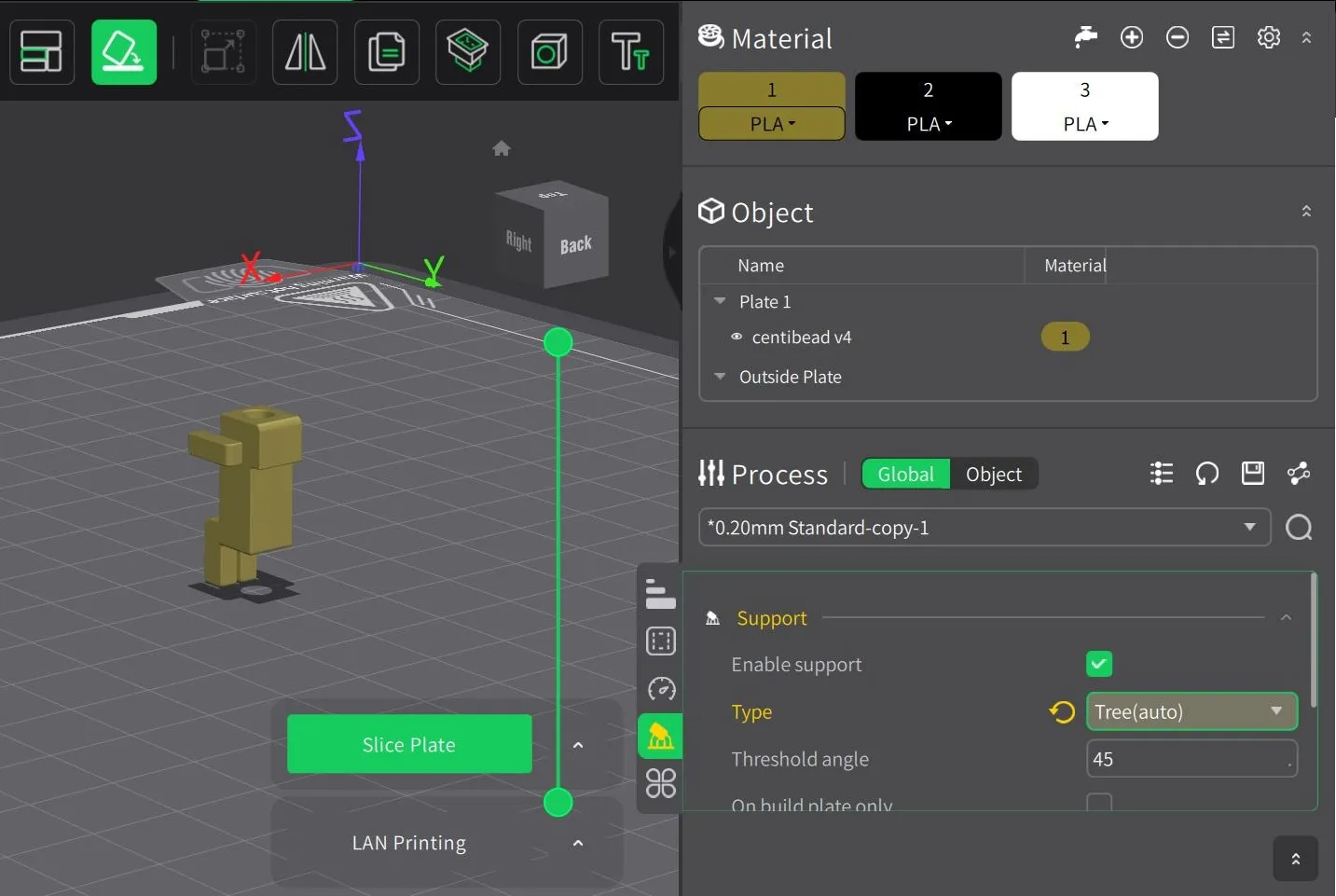 Côn trùng người Centi-bead độc đáo và hài hước
