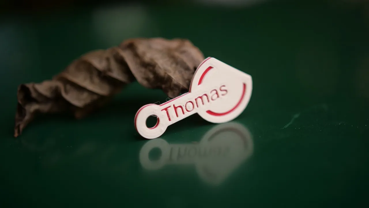 Chìa khóa móc khóa đồng xu cho xe đẩy và bảng tên