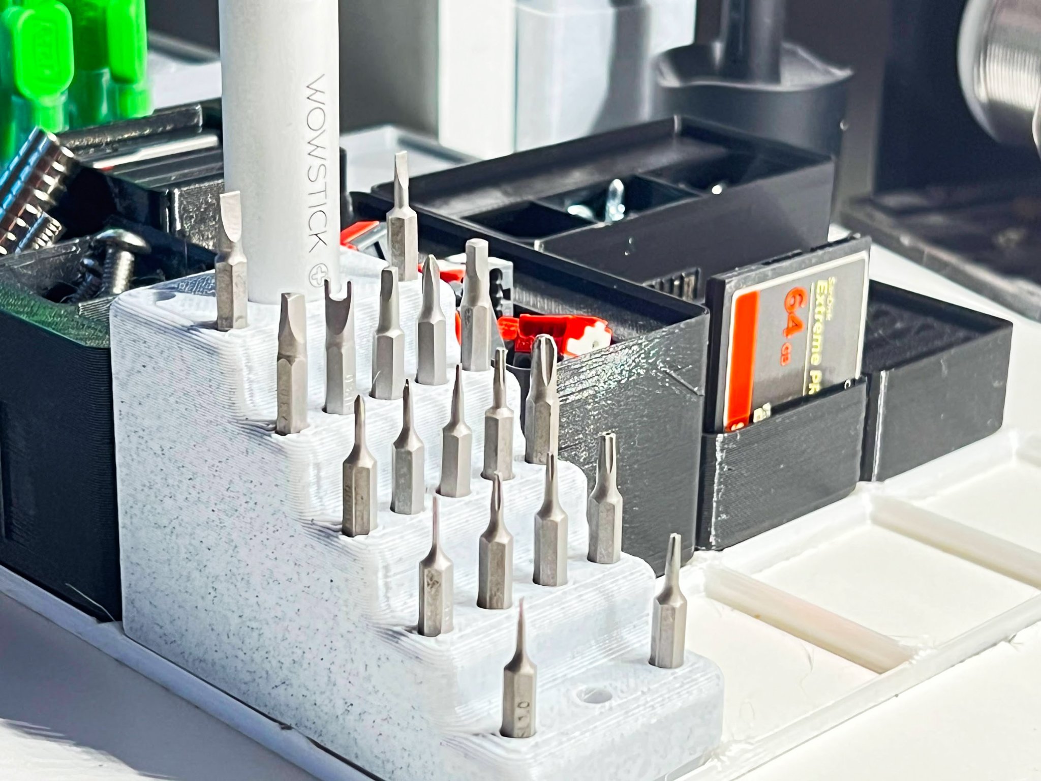 Giá đỡ Wow Stick cho bộ công cụ Gridfinity