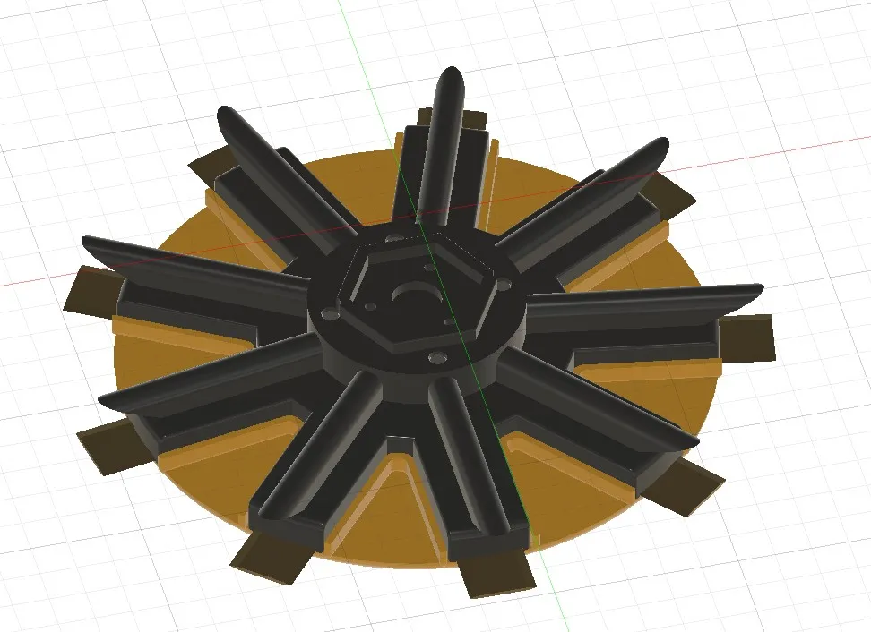 Bộ lưỡi cắt 9 mặt cho Worx Landroid WR147E.1 (L 1000)