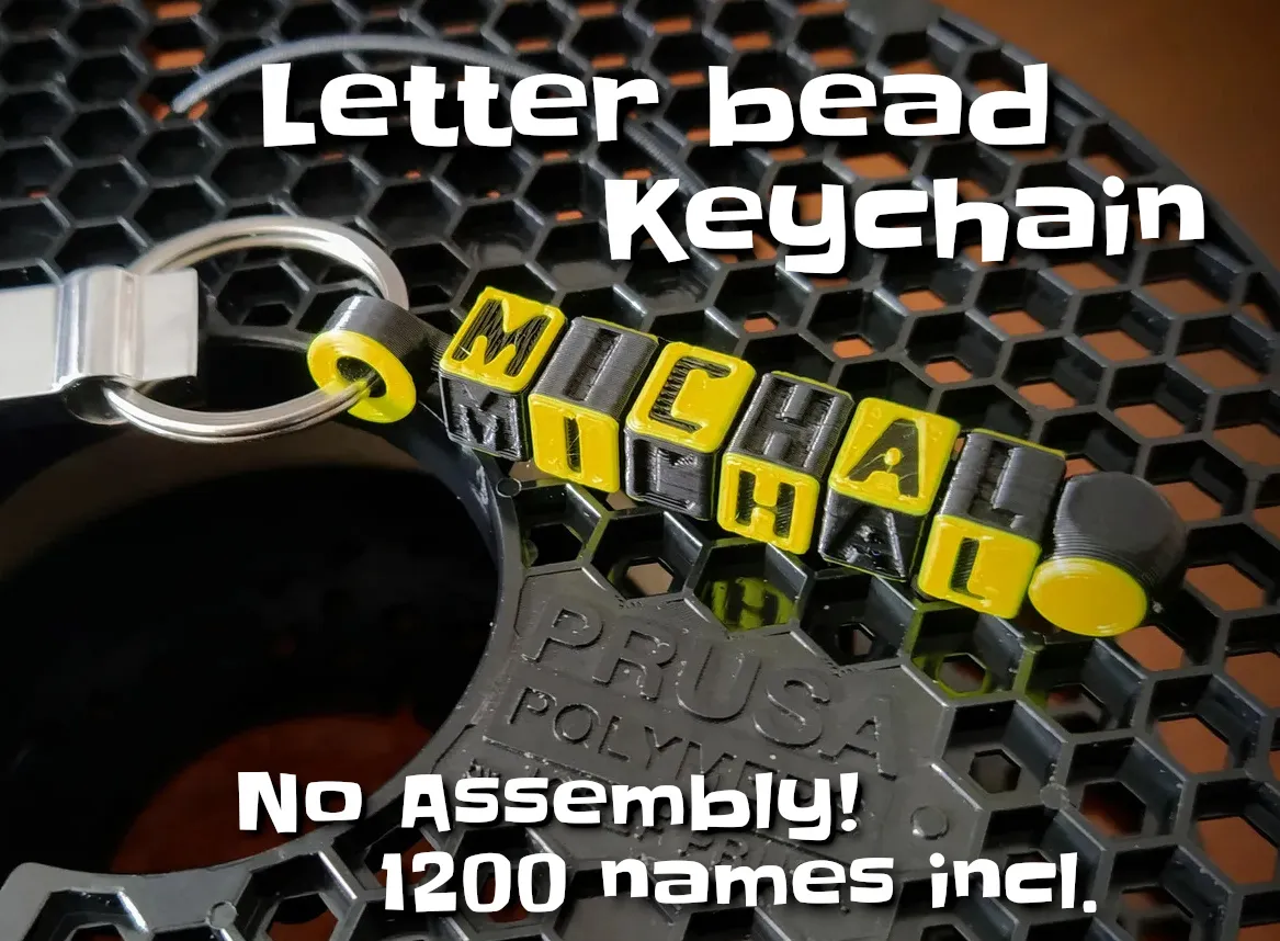 Móc khóa chữ cái cá nhân hóa cho tên của bạn