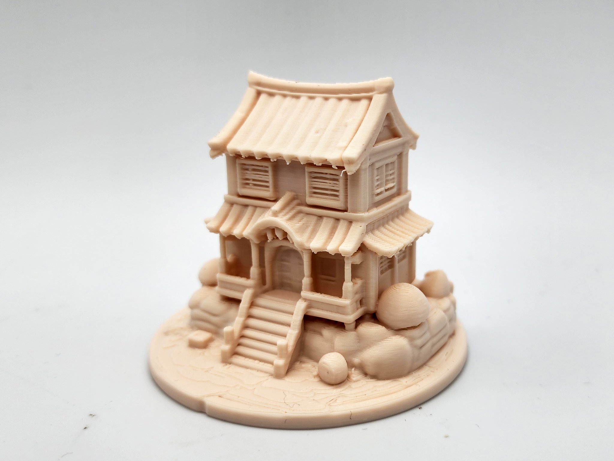 Mô hình nhà phong cách Nhật Bản thu nhỏ với chi tiết tinh xảo