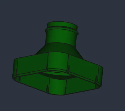 Kết nối ống 32mm cho máy in 3D Creality K1C