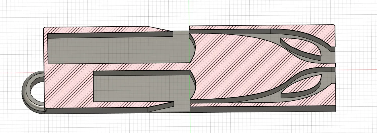 Còi nhựa có vòng treo chìa khóa