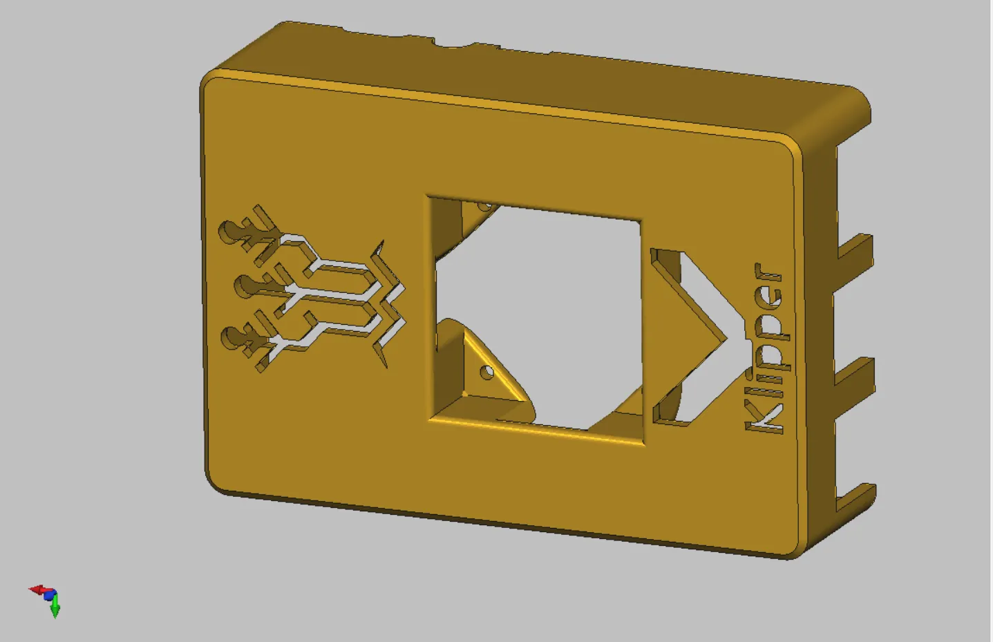 Vỏ BTT Pi V1.2 với quạt 3010 gắn trực tiếp