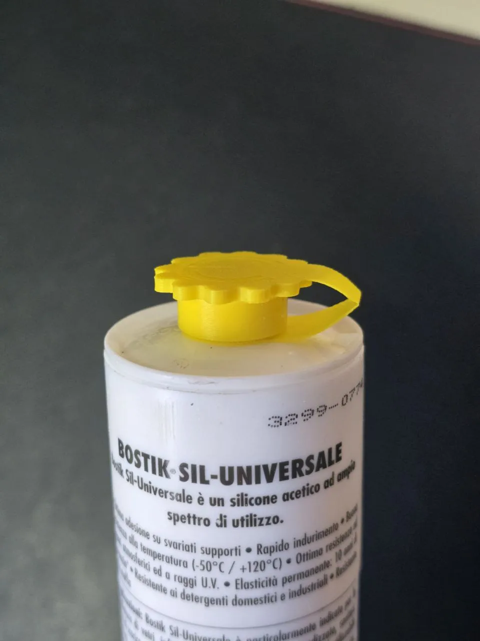 Nắp chống khô cho ống silicone mở