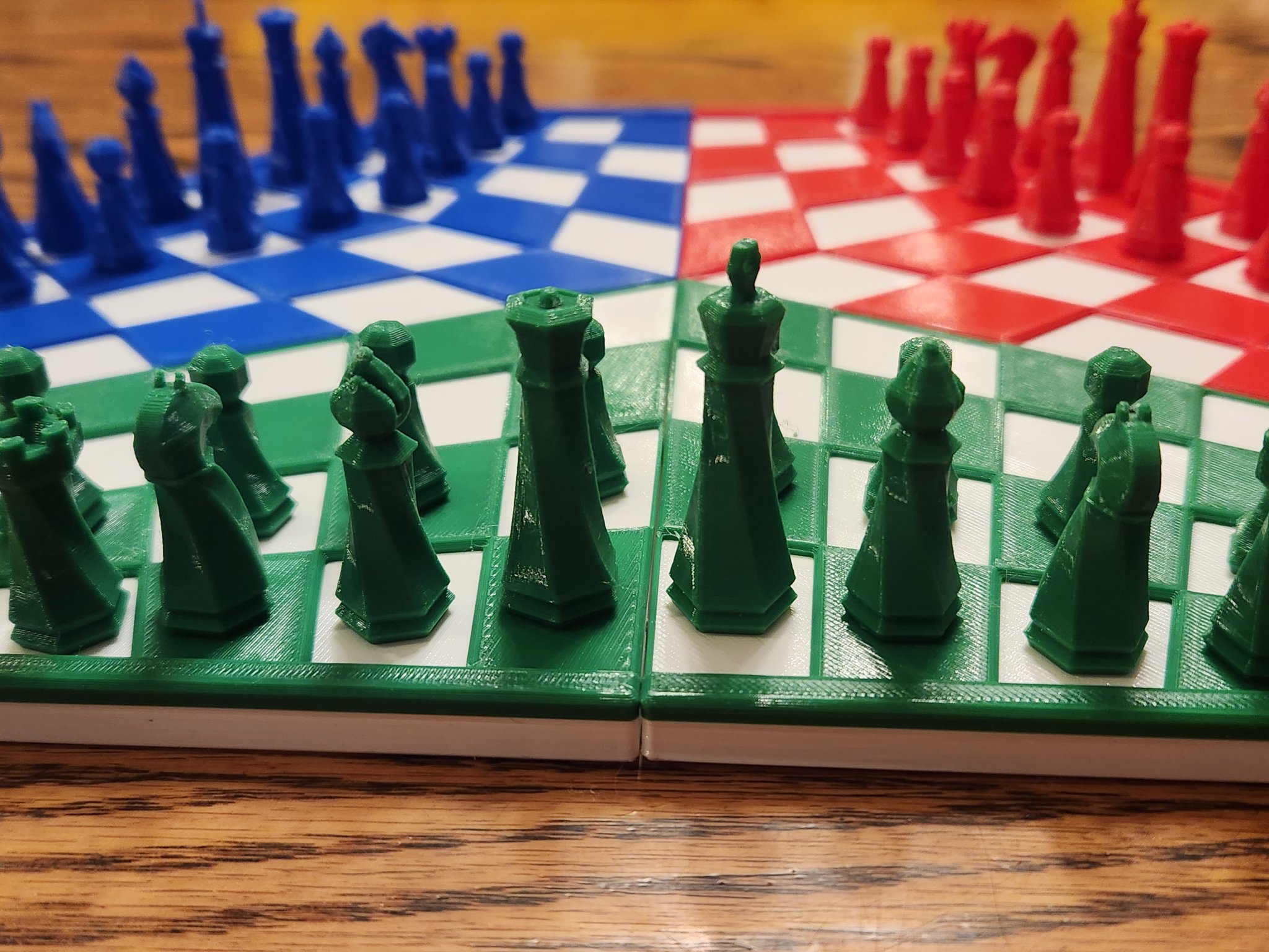 Bàn cờ vua từ tính cho 3 người chơi