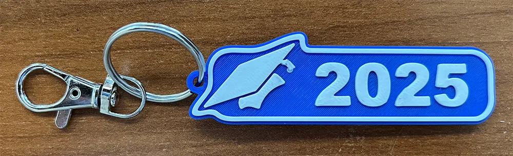 Móc khóa tốt nghiệp cho lớp 2025