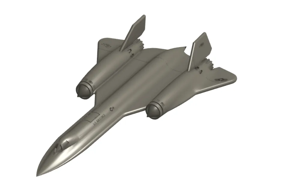 Mô hình máy bay trinh sát Lockheed SR-71 Blackbird