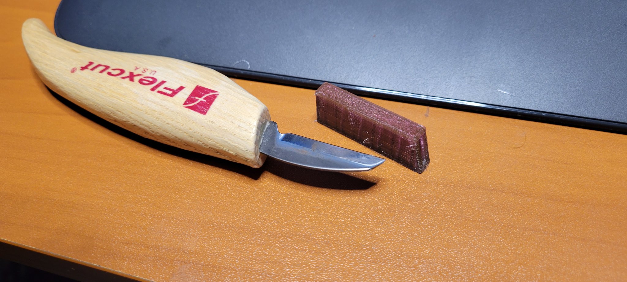 Bọc dao chi tiết Flexcut KN12 cho chế tác gỗ