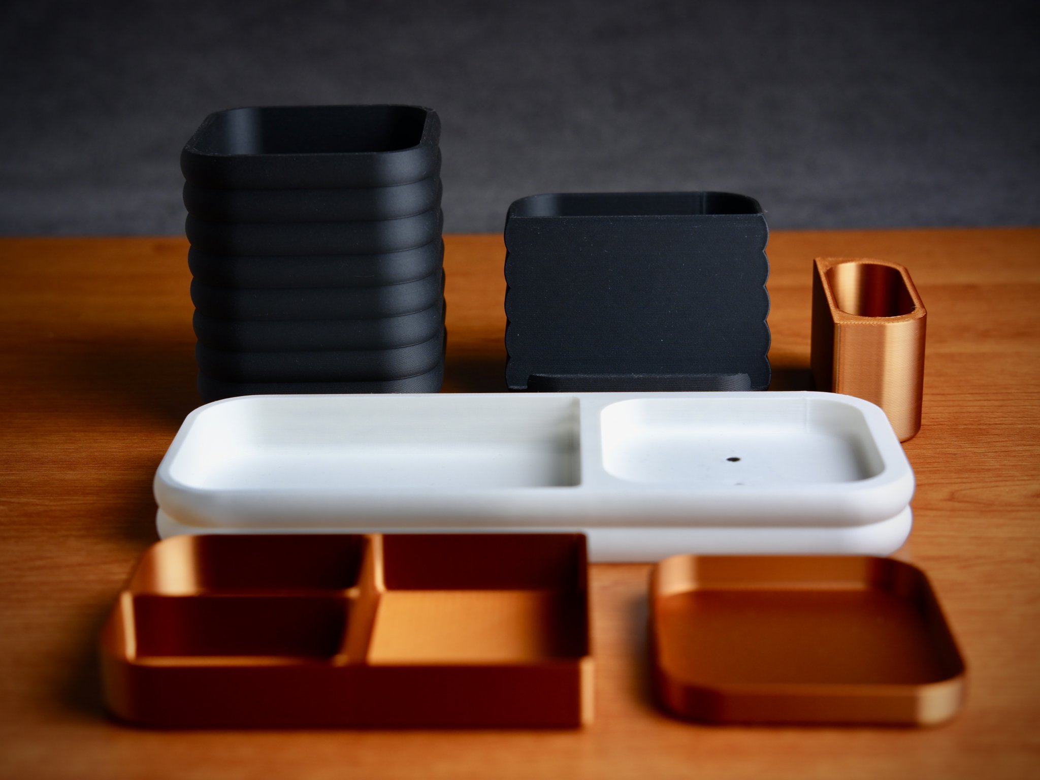 Hộp tổ chức mây modul với khóa từ tùy chọn