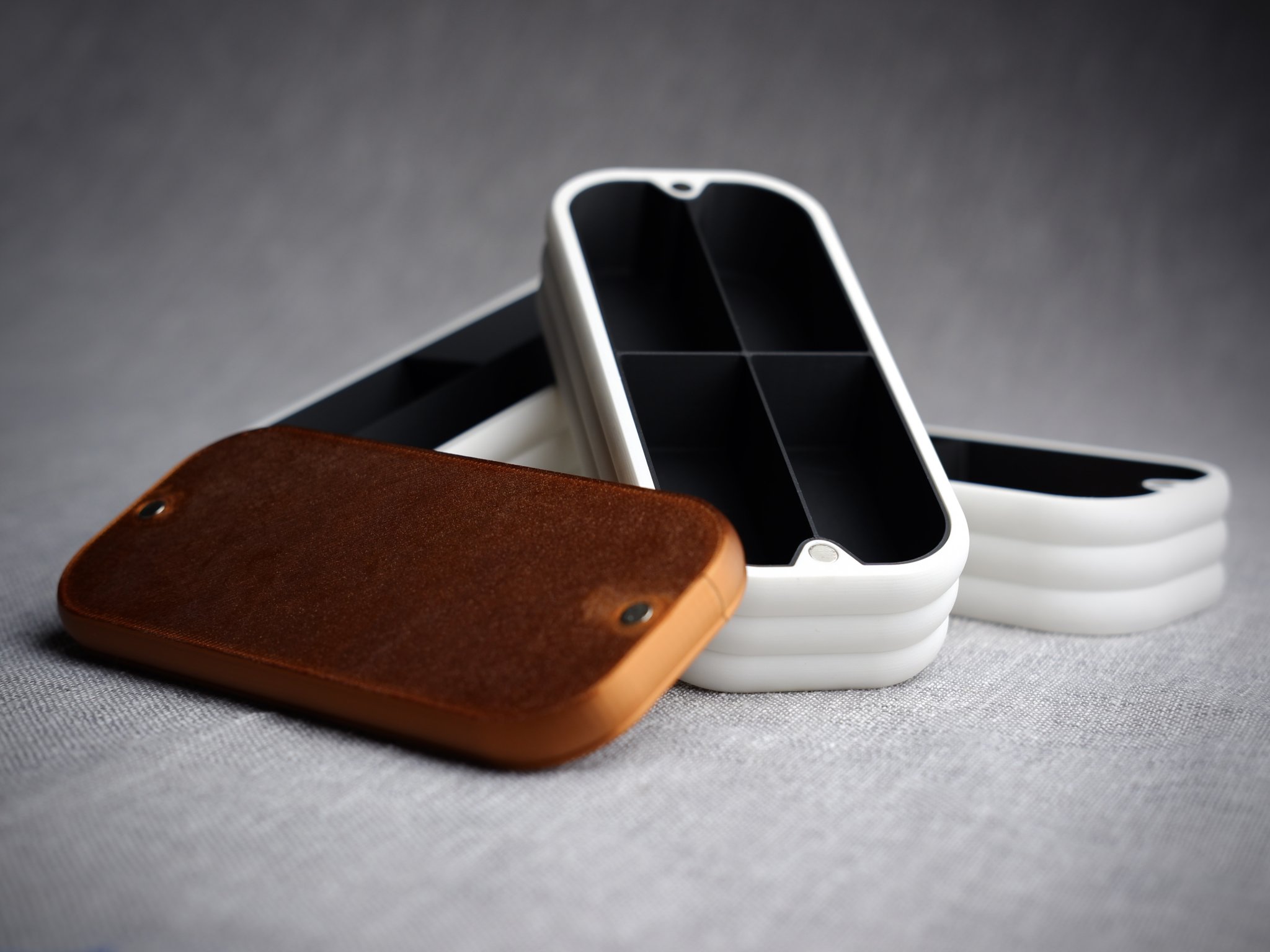 Hộp mây xếp chồng từ tính, thiết kế mô-đun