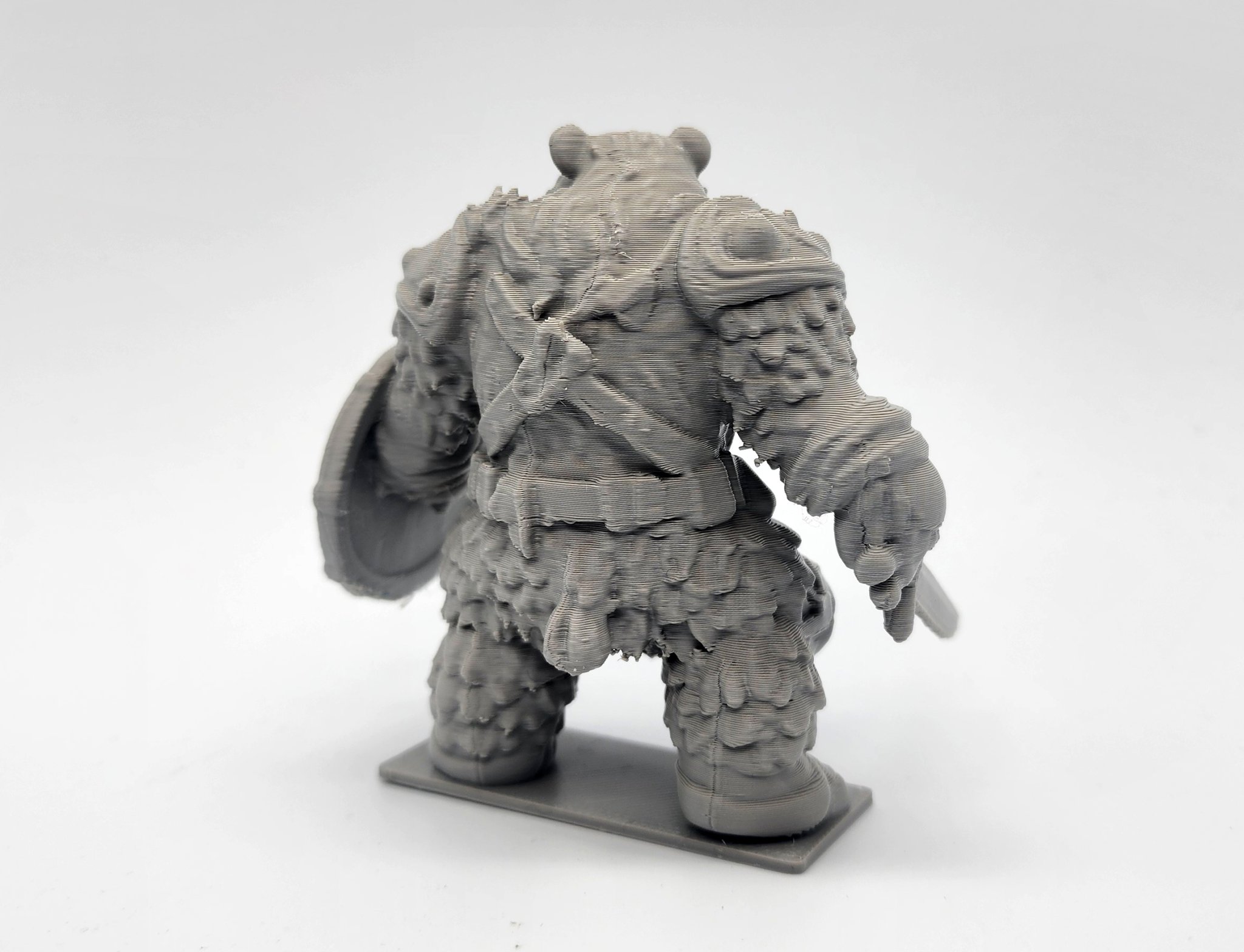 Gấu Barbarian - Nhân vật cú và rồng trong bộ sưu tập