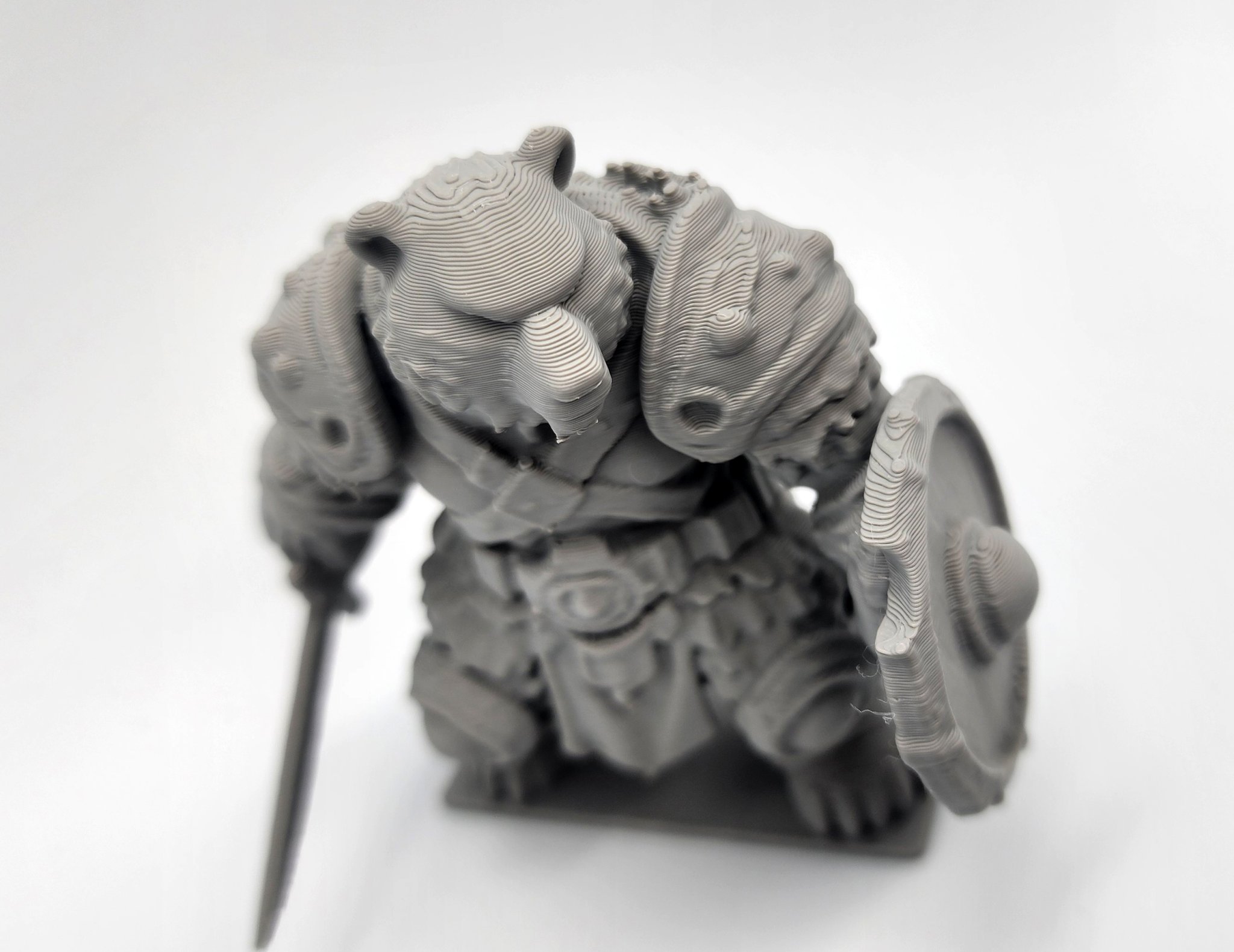 Gấu Barbarian - Nhân vật cú và rồng trong bộ sưu tập