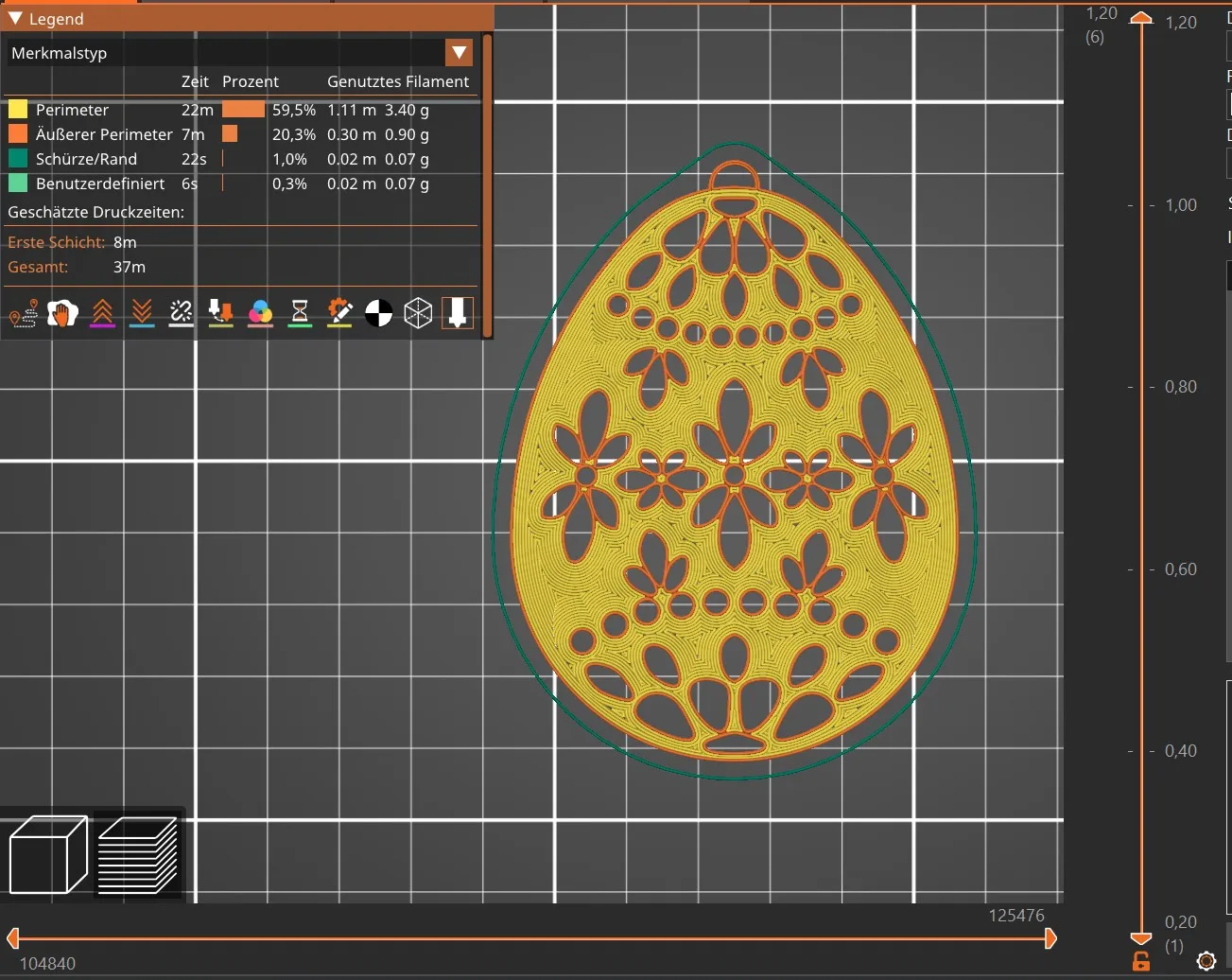 Móc treo trứng Phục Sinh cho bó hoa mùa Phục Sinh